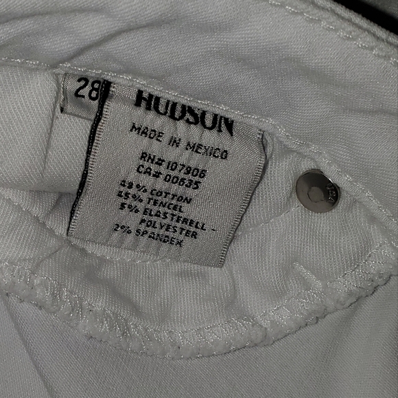 Hudson Bacara Crop Straight Cuffed Jeans - Picture 6 of 12